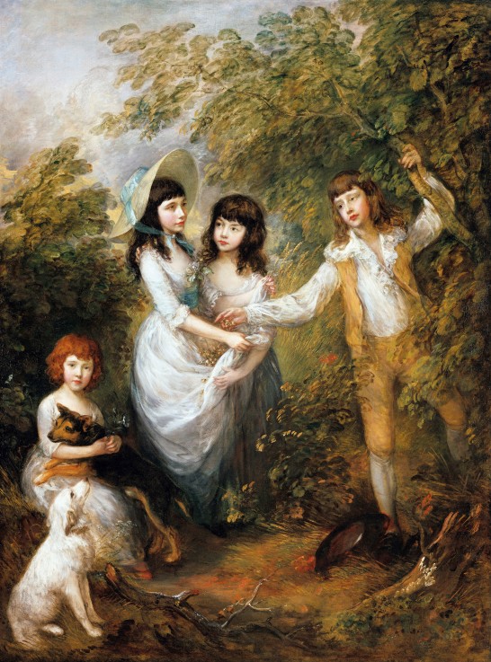 The Marsham Children van Thomas Gainsborough
