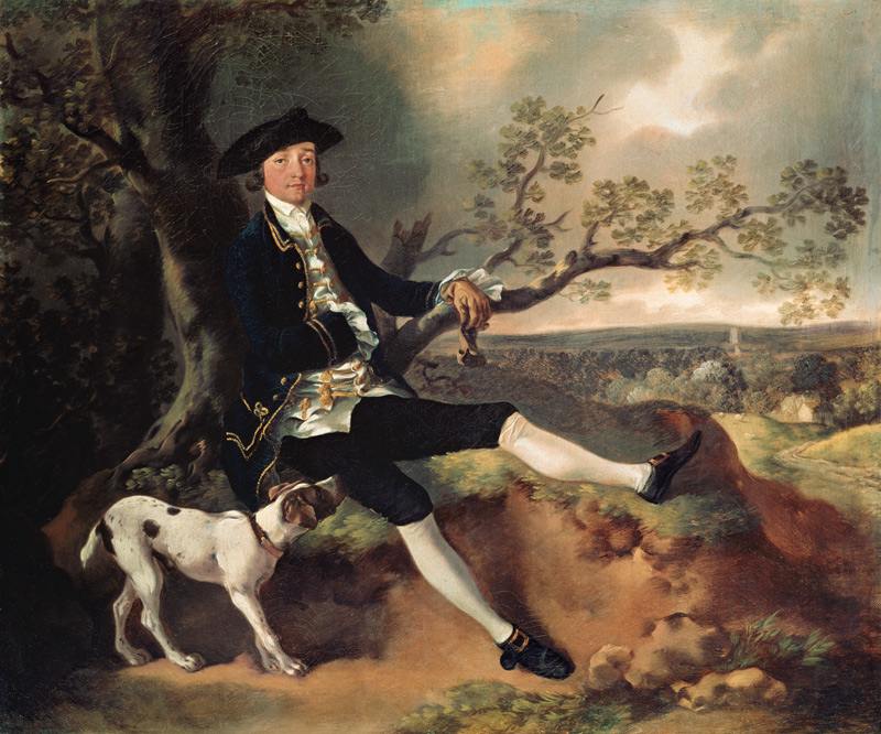 Bildnis des John Pamplin van Thomas Gainsborough