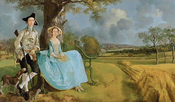 Mr and Mrs Andrews van Thomas Gainsborough
