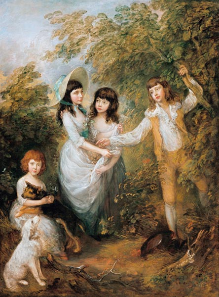 Die Marsham-Kinder van Thomas Gainsborough