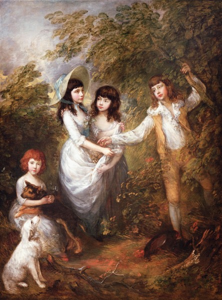 Thomas Gainsborough , Marsham Children van Thomas Gainsborough