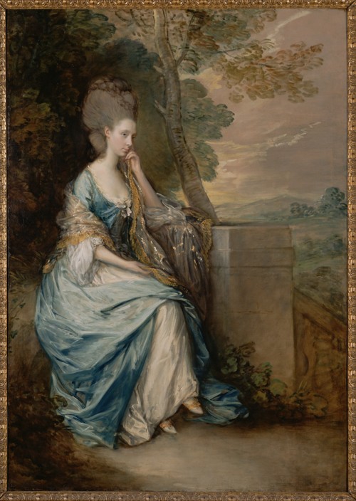 Portrait of Anne, Countess of Chesterfield van Thomas Gainsborough