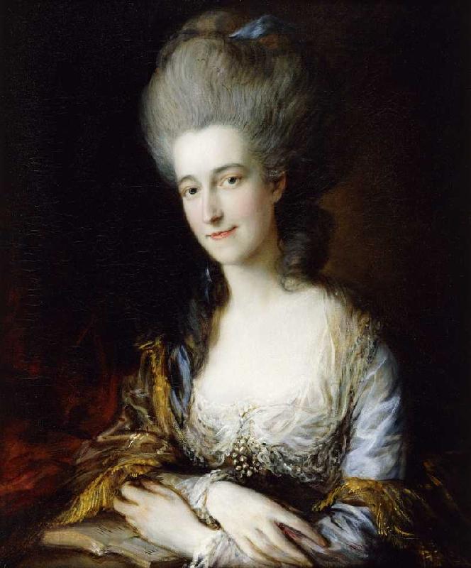 Porträt von Lady Dorothea Eden. van Thomas Gainsborough