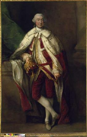 Bildnis James,8. Earl of Abercorn, in der Robe eines schottischen Peer
