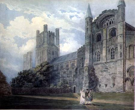 Ely Cathedral van Thomas Girtin