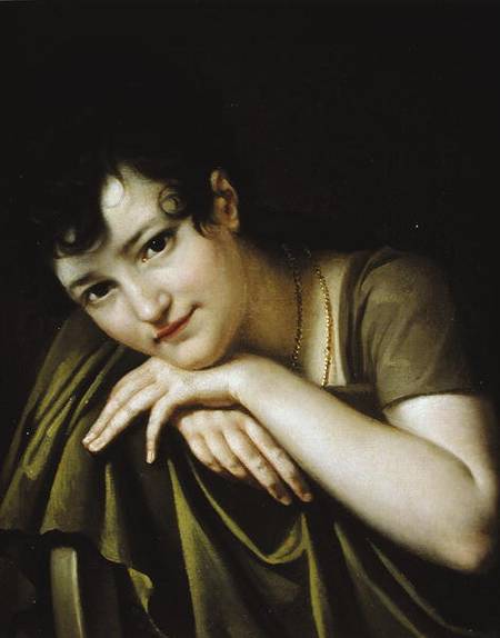 Portrait of a Woman van Thomas Henry