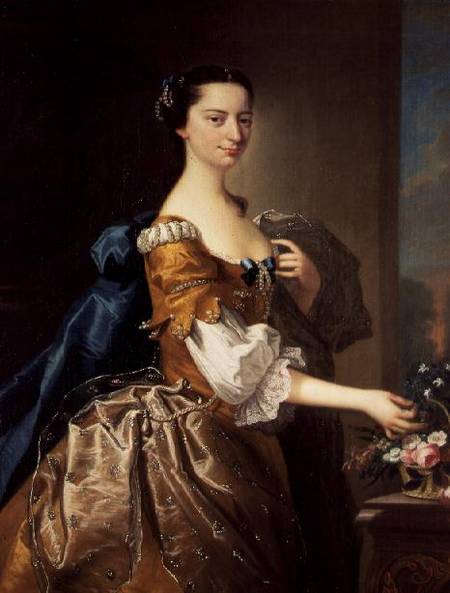 Margaret, Daughter of Sir George Chudleigh, Married Henry Oxendon van Thomas Hudson
