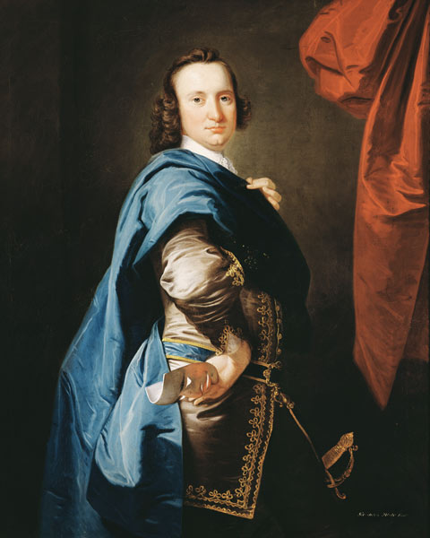Sir John Abdy, Bt. van Thomas Hudson