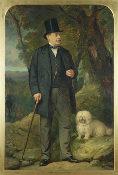 John Newton Mappin (1800-84) van Thomas Jones Barker