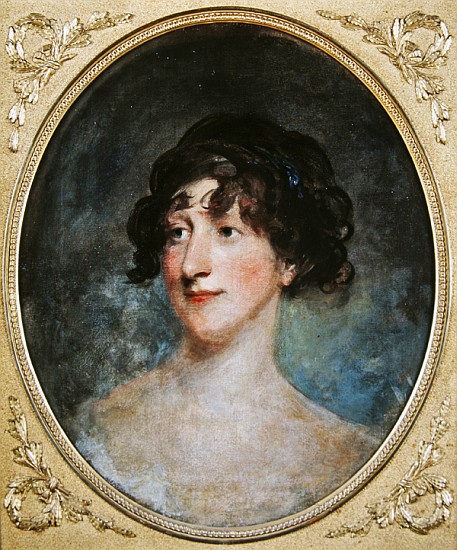 Head of the woman van Thomas Lawrence