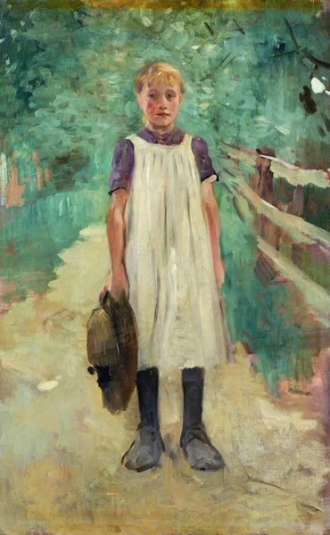 A Farmgirl van Thomas Ludwig Herbst