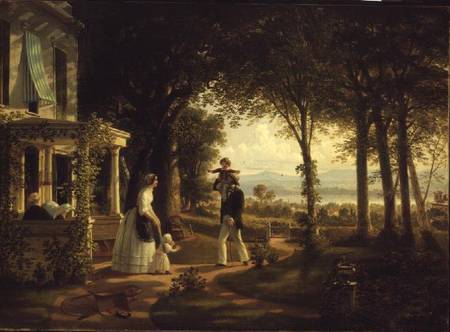 Home to the Family van Thomas Pritchard Rossiter