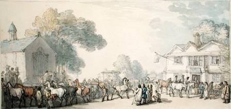 Horse Fair, Southampton  & van Thomas Rowlandson