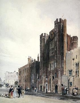 North front to St.James''s Palace, c.1850