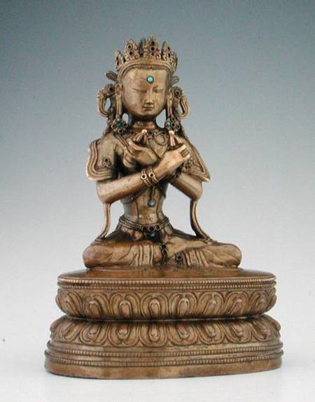 Vajradhara (copper alloy & gems) van Tibetan Art
