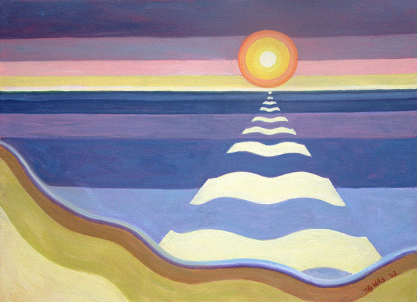 Evening Sun, 2003 (oil on canvas)  van Tilly  Willis