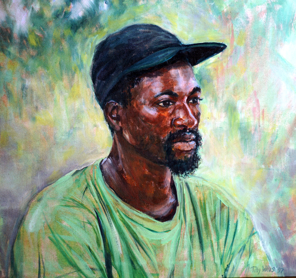African Man van Tilly  Willis