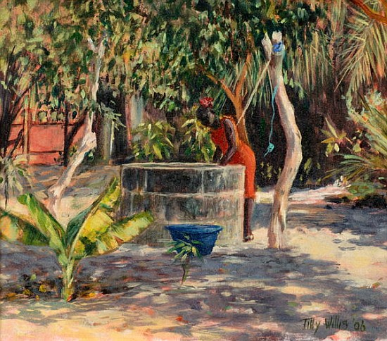 At The Well, 2006 (oil on canvas)  van Tilly  Willis
