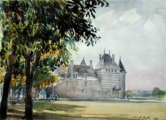 Chateau Epoisses, Burgundy, 1995 (w/c on paper)  van Tim  Scott Bolton