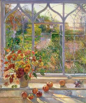 Autumn Windows, 1993 (oil on canvas) 