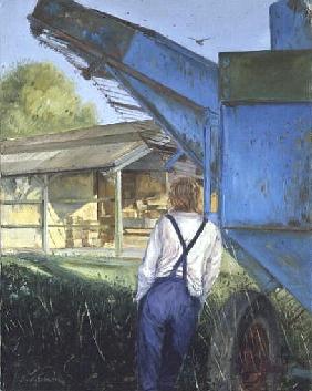 Blue Beet, 1987 (oil on canvas) 