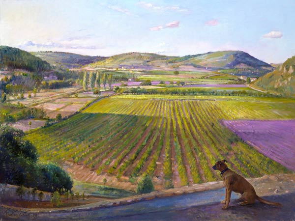 Watching from the Walls, Old Provence, 1993  van Timothy  Easton