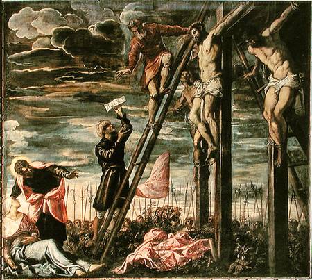 Crucifixion van Tintoretto (eigentl. Jacopo Robusti)