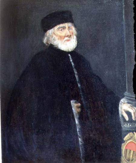Portrait of the Procurator Nicolo Priuli van Tintoretto (eigentl. Jacopo Robusti)