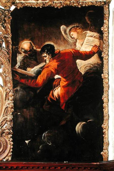 Saint Luke and Saint Matthew van Tintoretto (eigentl. Jacopo Robusti)