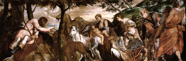 St. Roch and the Beasts of the Field van Tintoretto (eigentl. Jacopo Robusti)