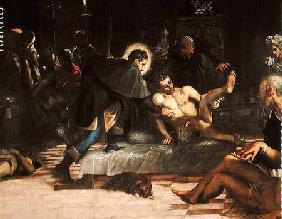 Saint Roch curing the Plague