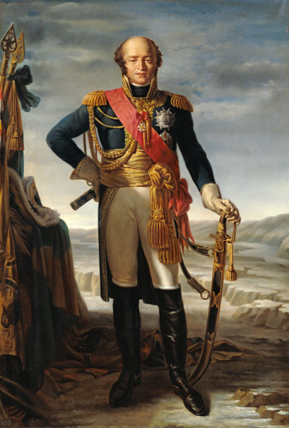 Portrait of Louis Nicolas Davout (1770-1823) Prince of Eckmuhl van Tito Marzocchi de Belluci