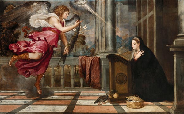 Tizian, Verkuendigung an Maria van Tizian (eigentl. Tiziano Vercellio)
