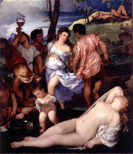 The Andrians van Tizian (eigentl. Tiziano Vercellio)
