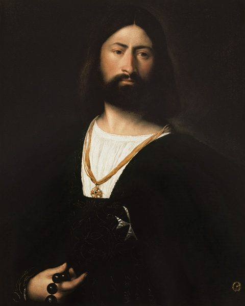 Knight of the Order of Malta van Tizian (eigentl. Tiziano Vercellio)