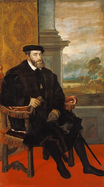 Kaiser Karl V. van Tizian (eigentl. Tiziano Vercellio)