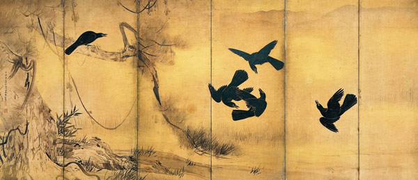 Crows van Tohaku Hasegawa 
