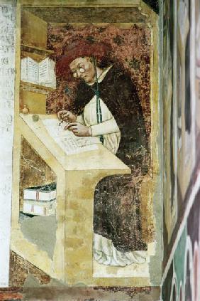 Hugues de Provence at his Desk from the Cycle of 'Forty Illustrious Members of the Dominican Order'