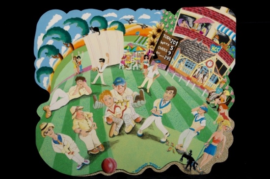 The Cricket Match van Tony  Todd
