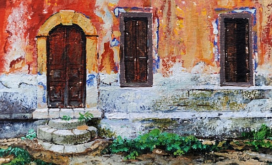 Doorway, Corfu van Trevor  Neal