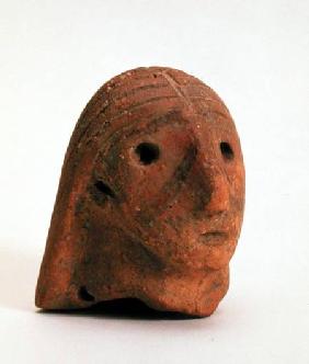 Head of a female figurine, Krinichki