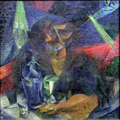 Composition with Figure of a Woman, 1912 (oil on canvas) van Umberto Boccioni