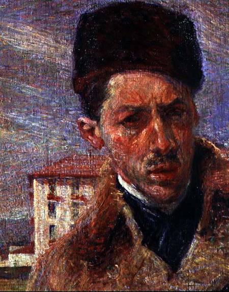 Self portrait van Umberto Boccioni
