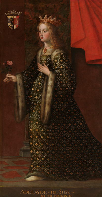 Adelaide of Susa,  wife of Otto of Savoy van Unbekannter Künstler