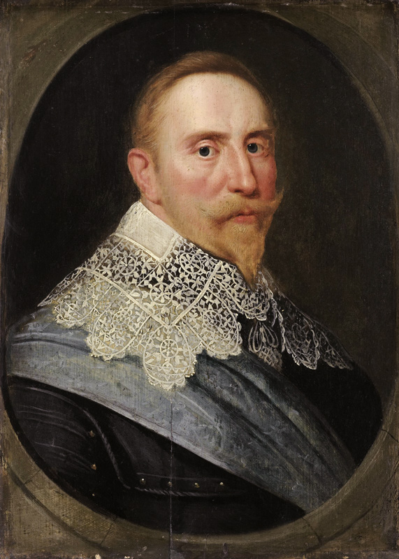 Gustavus Adolphus of Sweden van Unbekannter Künstler