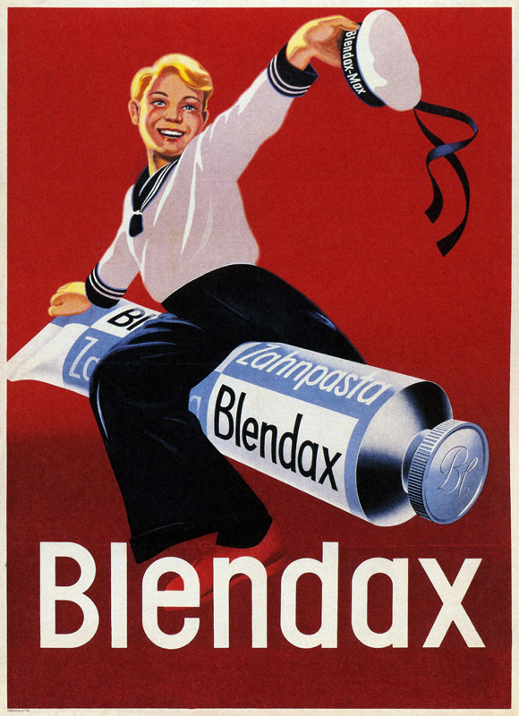 Blendax Toothpaste van Unbekannter Künstler