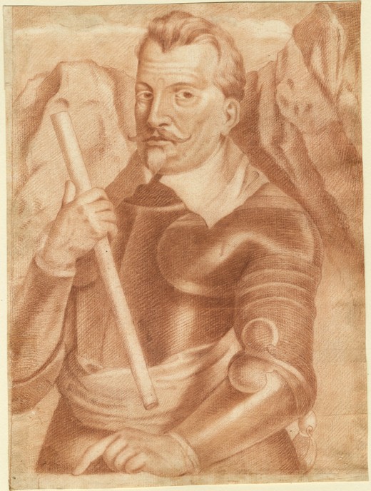 Albrecht von Wallenstein (1583-1634) van Unbekannter Künstler