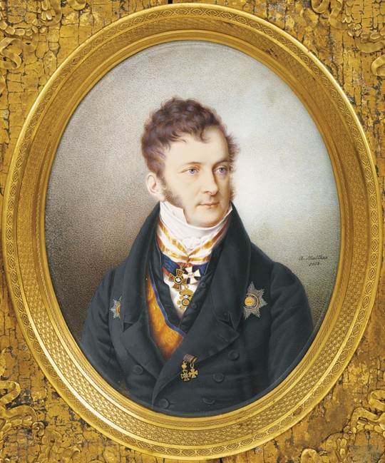 Portrait of Count Ludwig Lebzeltern (1774-1854) van Unbekannter Künstler