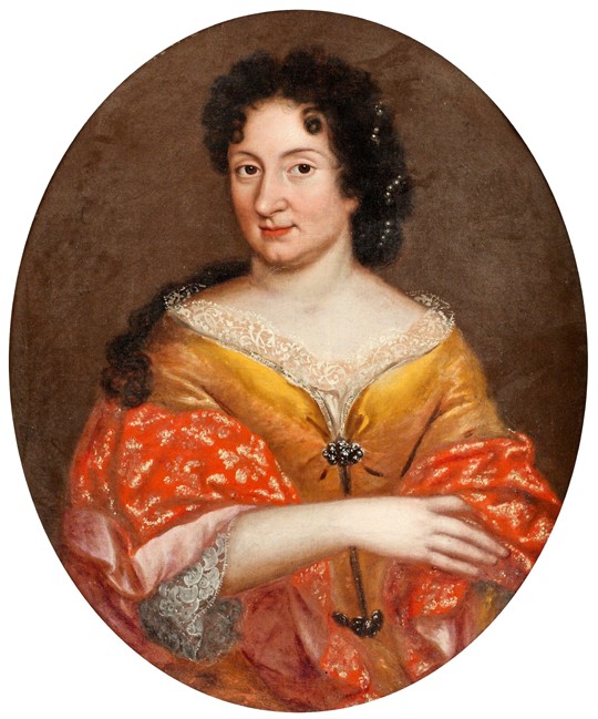 Portrait of a woman (Anna Mons? (1672–1714) van Unbekannter Künstler