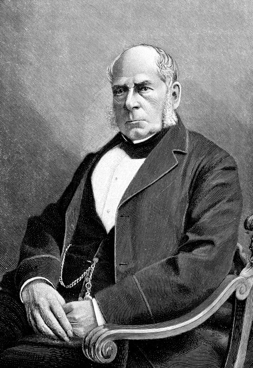English engineer and inventor Sir Henry Bessemer (1813-1898) van Unbekannter Künstler